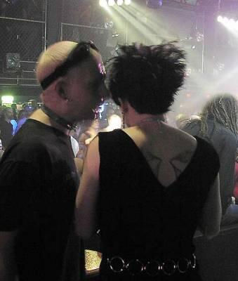 Luvafair after the Depeche Mode concert, July 28, 2001