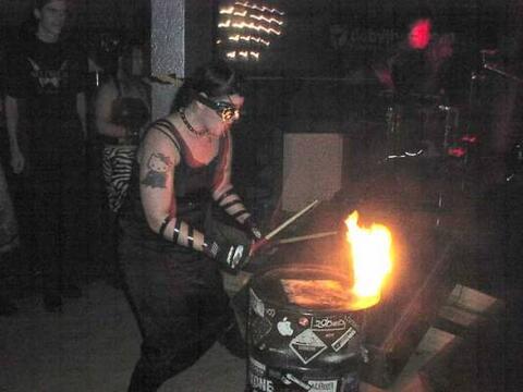 Noxious Emotion show at Sanctuary, October 7th, 2001
