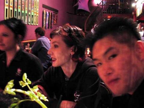 Pre-Skuz martinis at DV8
