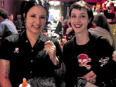 Pre-Skuz martinis at DV8