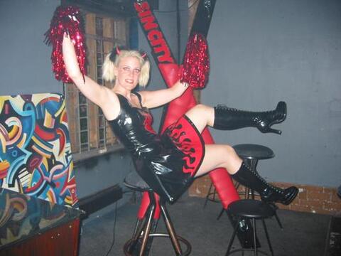 Gothic Cheerleader