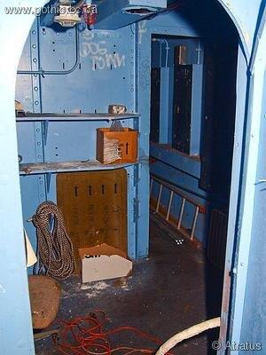 Sneaking around in off-limits parts of the ship