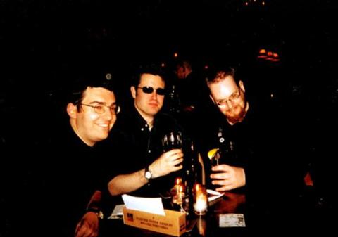 Joe, Ryan, and Mike at the last Mutiny at Milk.