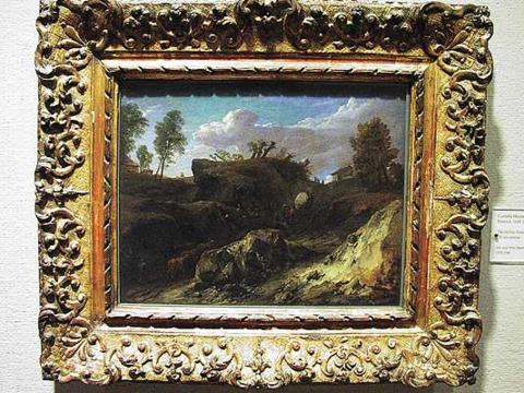 Artwork by an ancestor of mine, Cornelis Huysmans.
