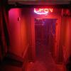 The doorway to DEBASMENT - the new second room of DJs and dancing at Sin City!