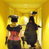 Pirates marauding the halls.