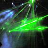 Disco ball lasers